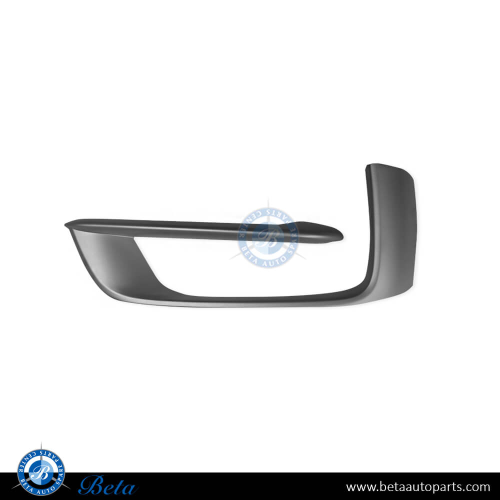 Left Side Fog Lamp Cover Chrome Moulding - Pure Excellence for BMW X5 F15 2014-2018 models, Part Number 51117308043 Left Side Fog Lamp Cover Chrome Moulding - Pure Excellence for BMW X5 F15 2014-2018 models, Part Number 51117308043